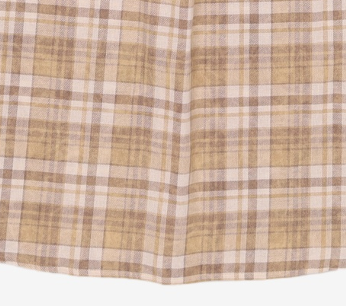 해칭룸(HATCHINGROOM) Classic Shirt Tie Dyed Check Brown 3