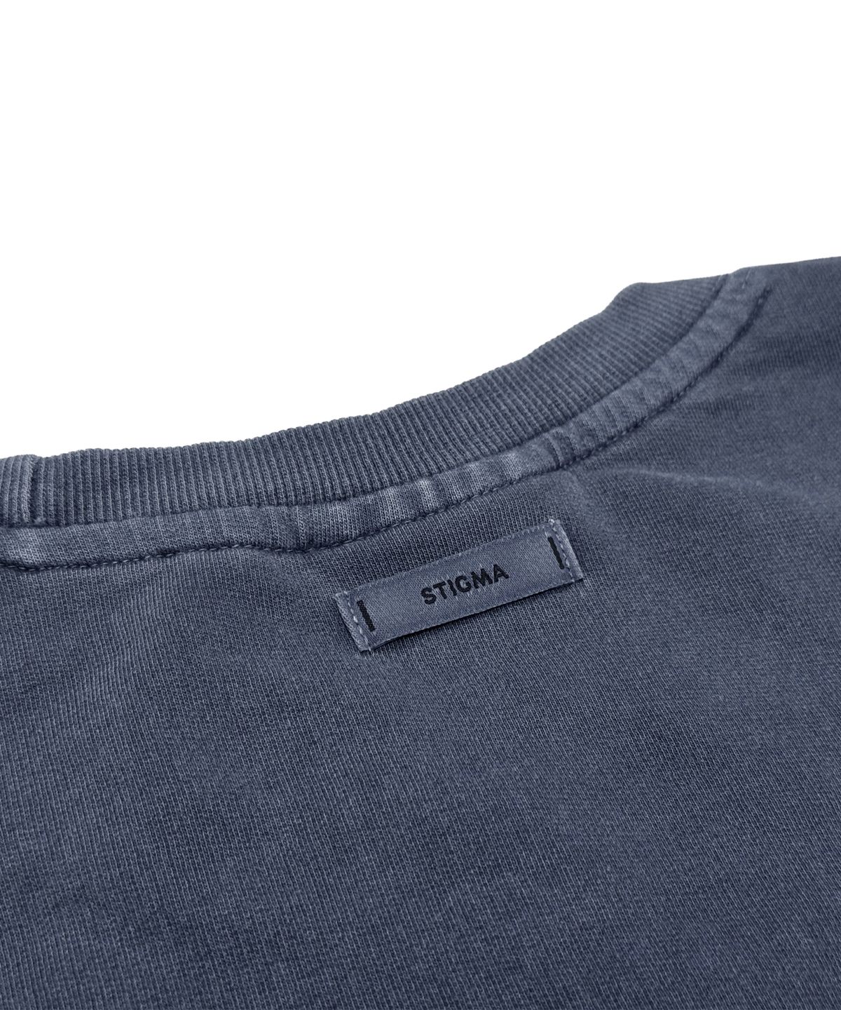스티그마(STIGMA) ML PIGMENT T-SHIRTS NAVY