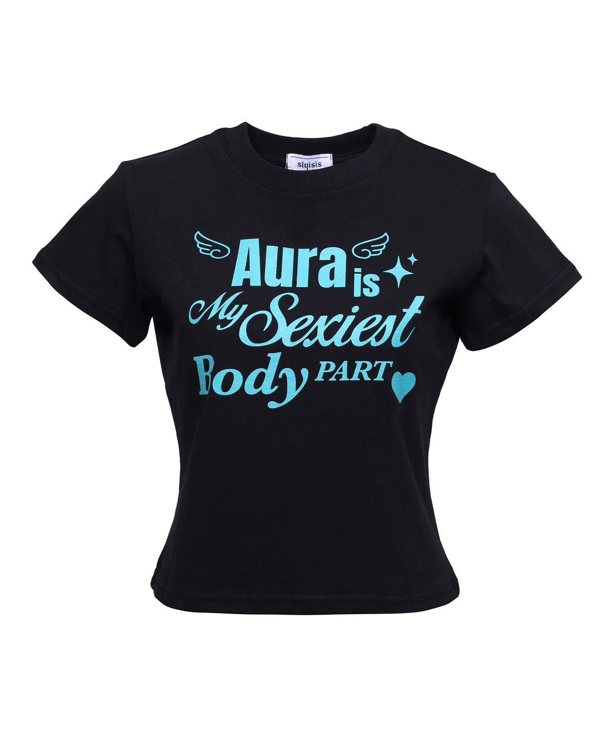 슬리시스(SLYISIS) Aura 1/2 Sleeve Tee (Jade Black)