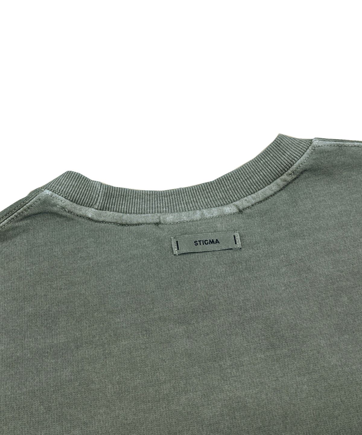 스티그마(STIGMA) ML PIGMENT T-SHIRTS KHAKI