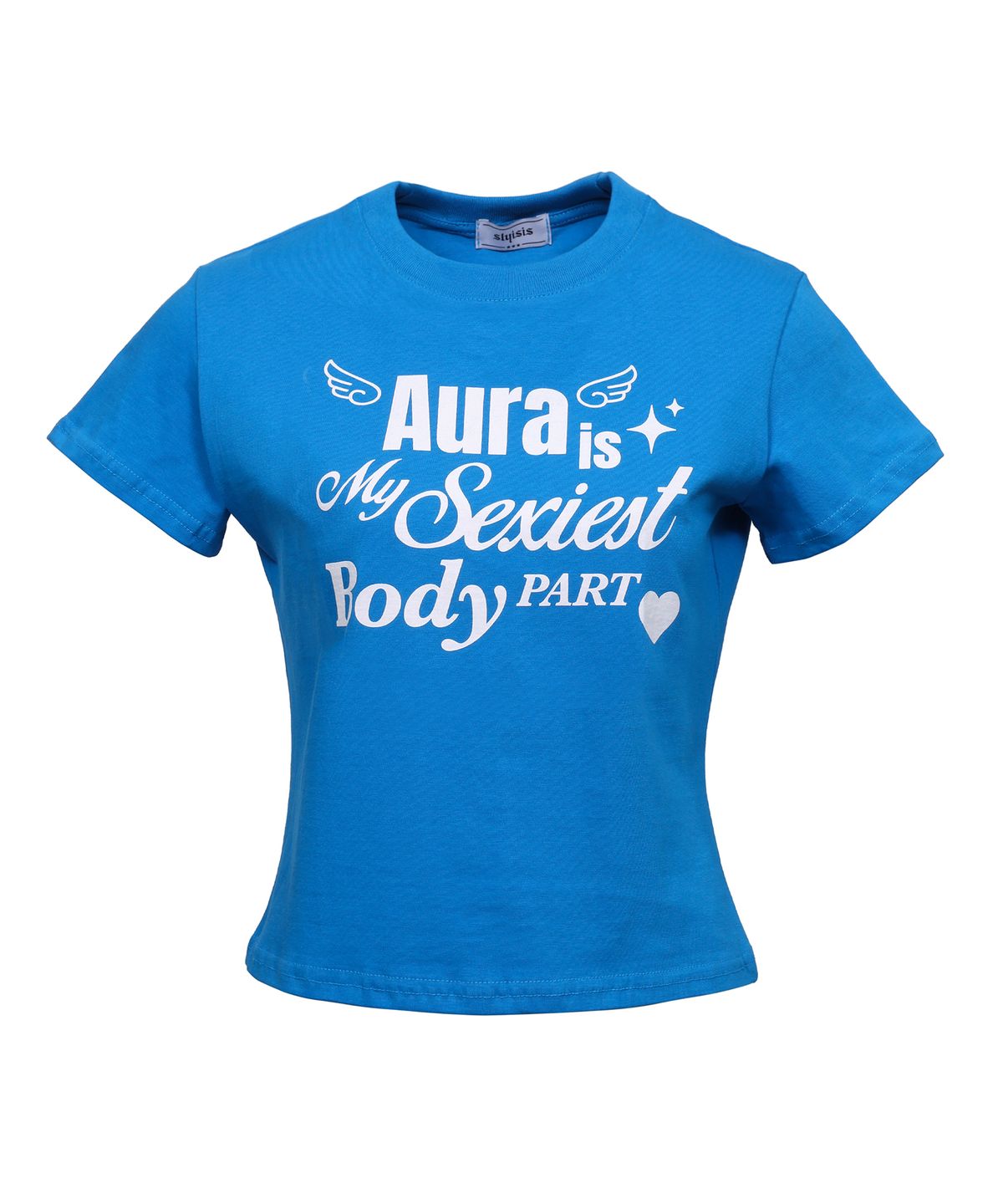슬리시스(SLYISIS) Aura 1/2 Sleeve Tee (Ocean Blue)