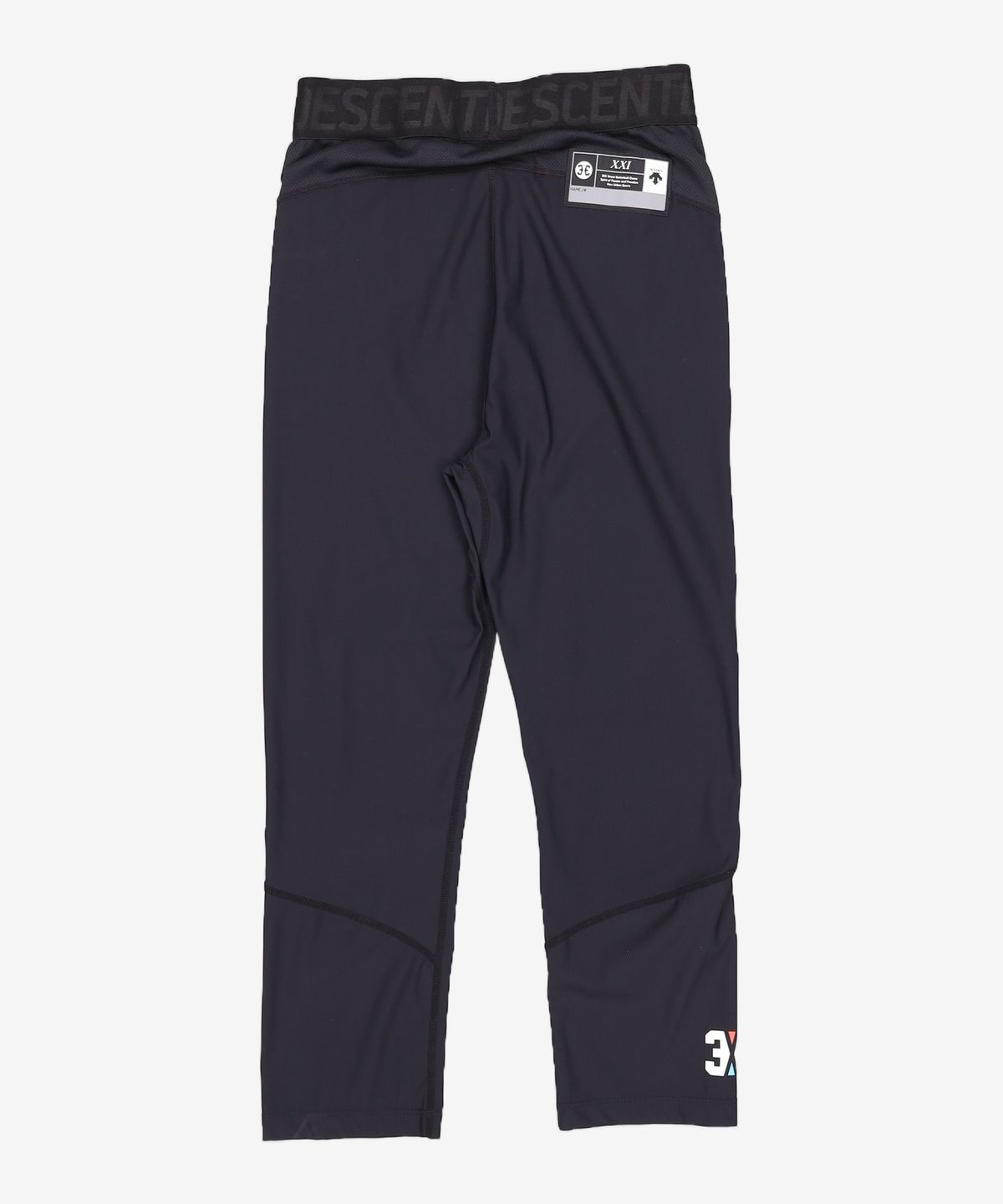 데상트(DESCENTE) [데상트] [40% OFF]남성 3X3농구 라이센스 남성 레이어드 레깅스 (S9221HKL41) XS