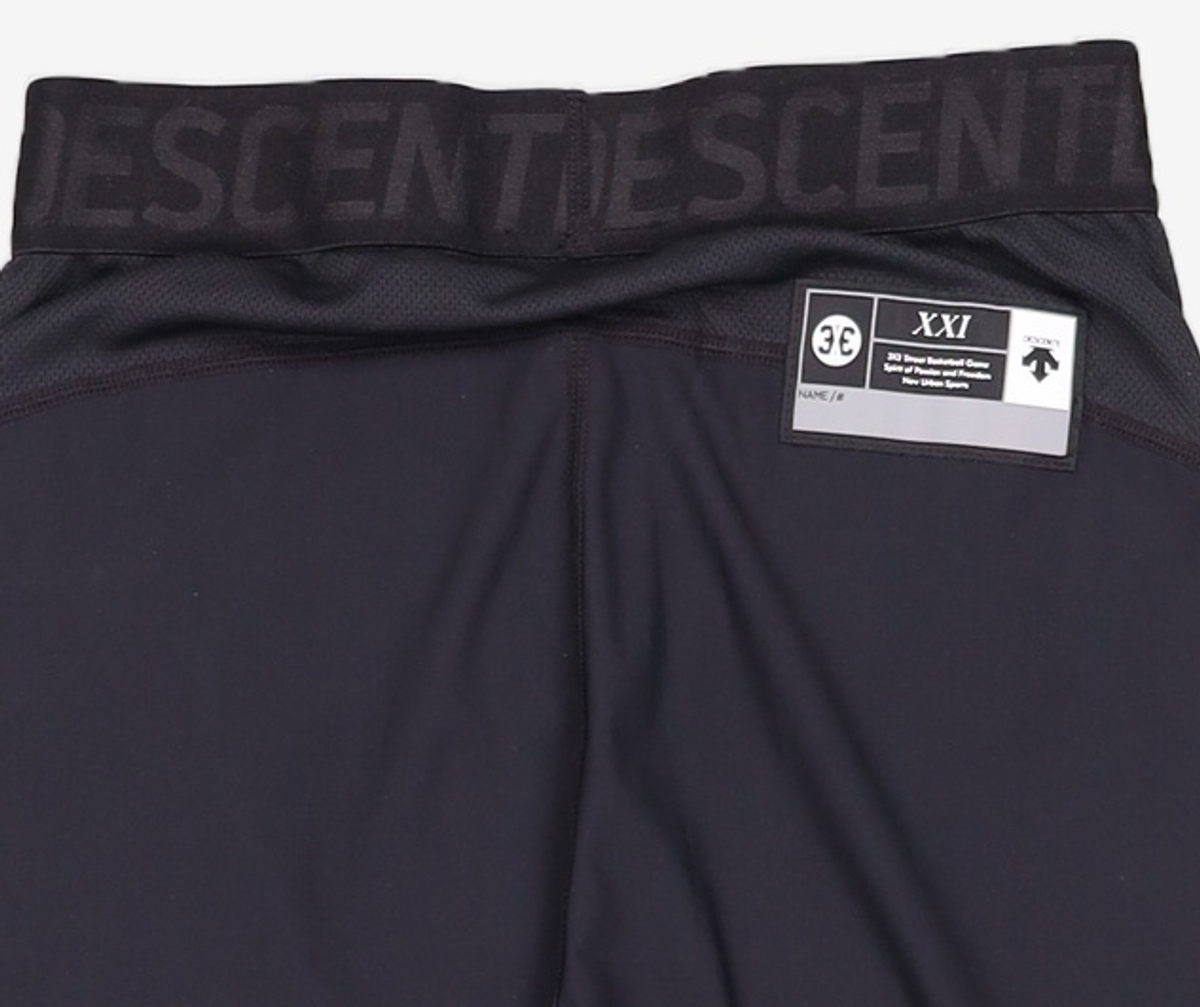 데상트(DESCENTE) [데상트] [40% OFF]남성 3X3농구 라이센스 남성 레이어드 레깅스 (S9221HKL41) XS