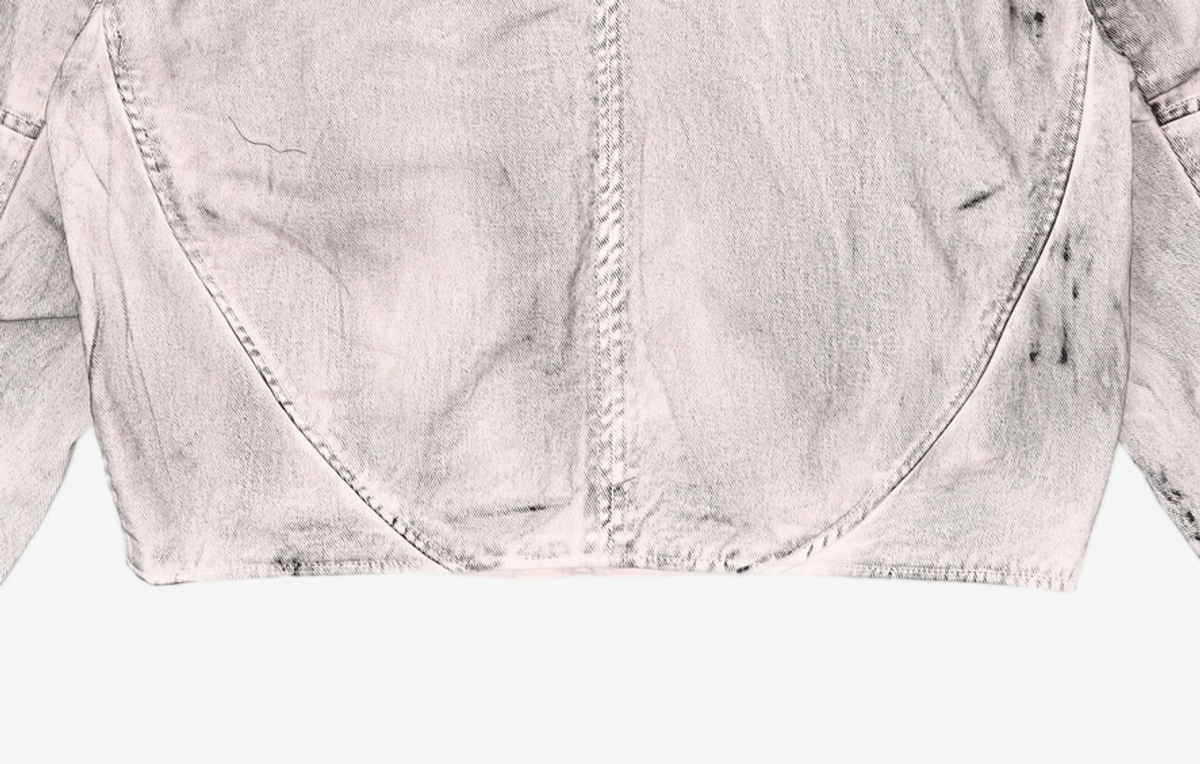 본바트(VONVAT) Padded Denim Biker Jacket 1