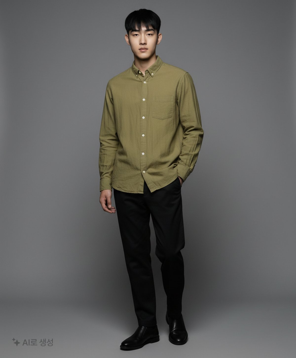 엘오지지 x 에이치엔엠(L.O.G.G x H&M) 캐주얼 셔츠 M