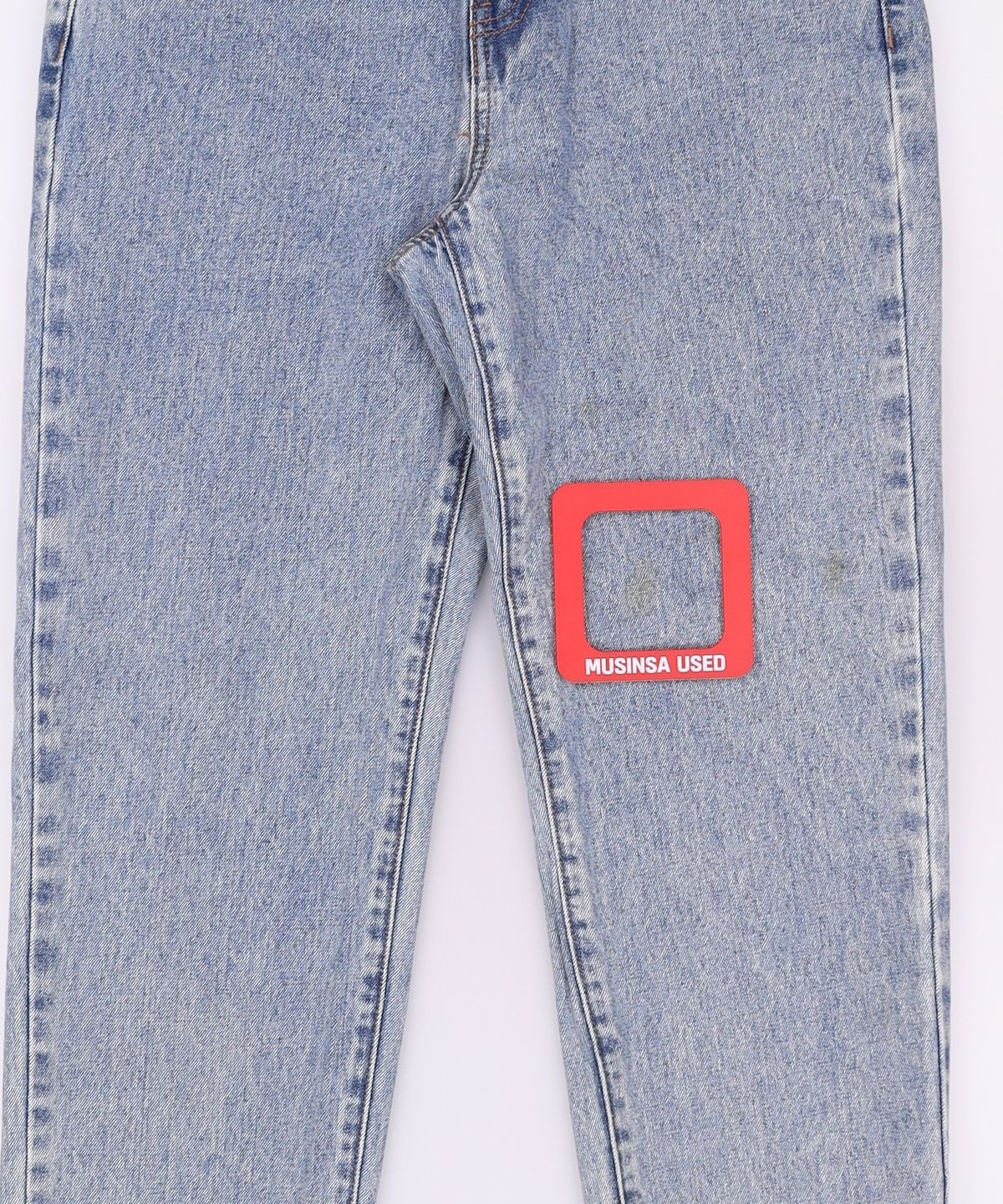 미쏘(MIXXO) 청/데님 팬츠 28