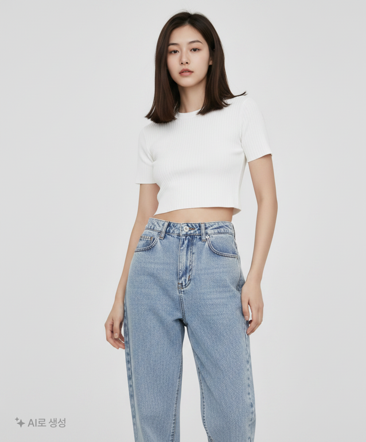 미쏘(MIXXO) 청/데님 팬츠 28