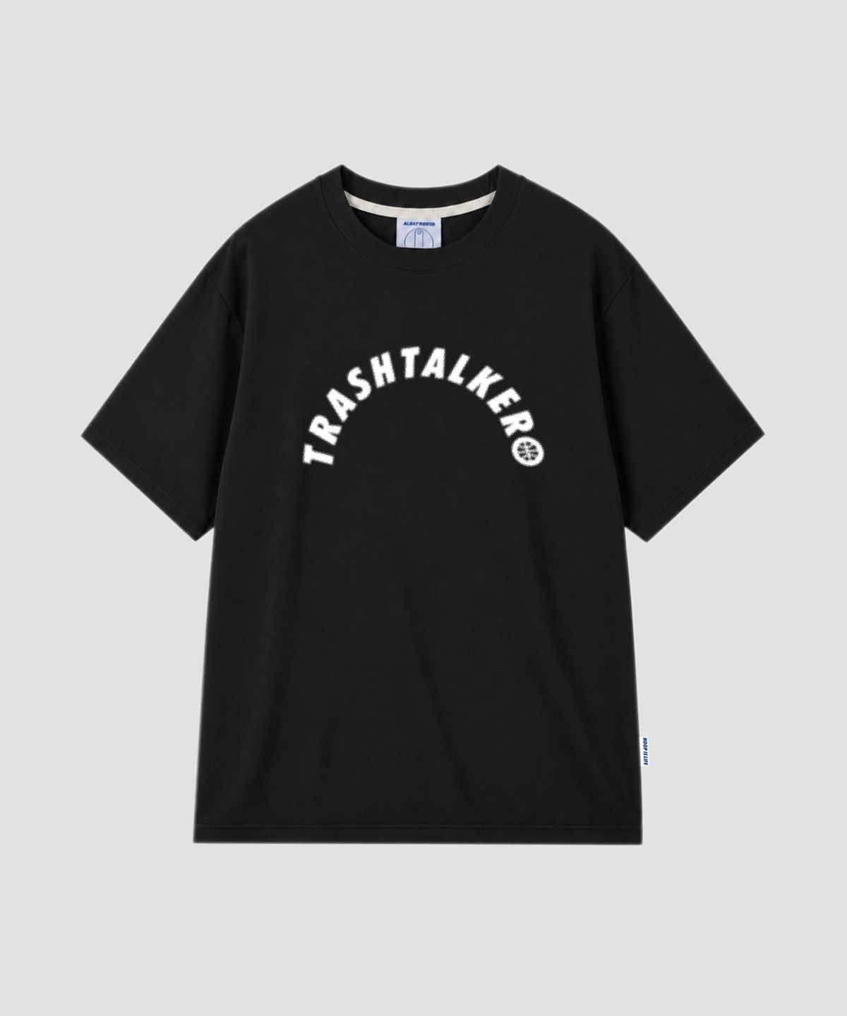 올데이훕스(ALL DAY HOOPS) 트래시 토커 오버핏 반팔 티셔츠 블랙