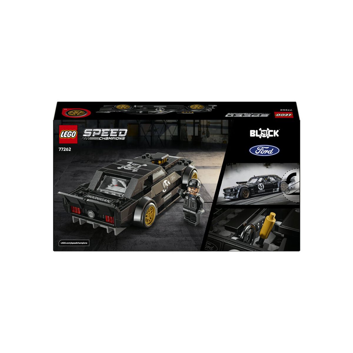 레고(LEGO) 레고 스피드 챔피언 77262 켄 블록의 65 Ford Mustang Hoonicorn V1 [레고공식]