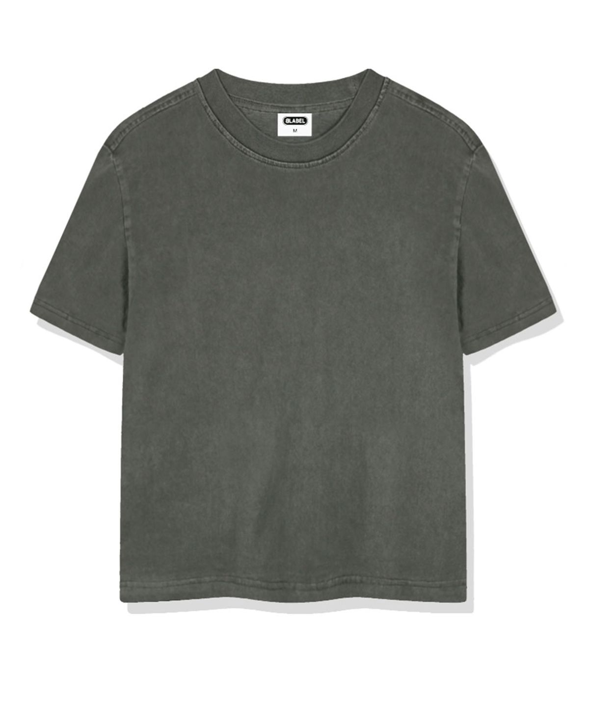 베이직라벨(BASIC LABEL) Epeuel Pigment-Dyed Short-Sleeve T-shirt 5 Color [BLSF_0001]