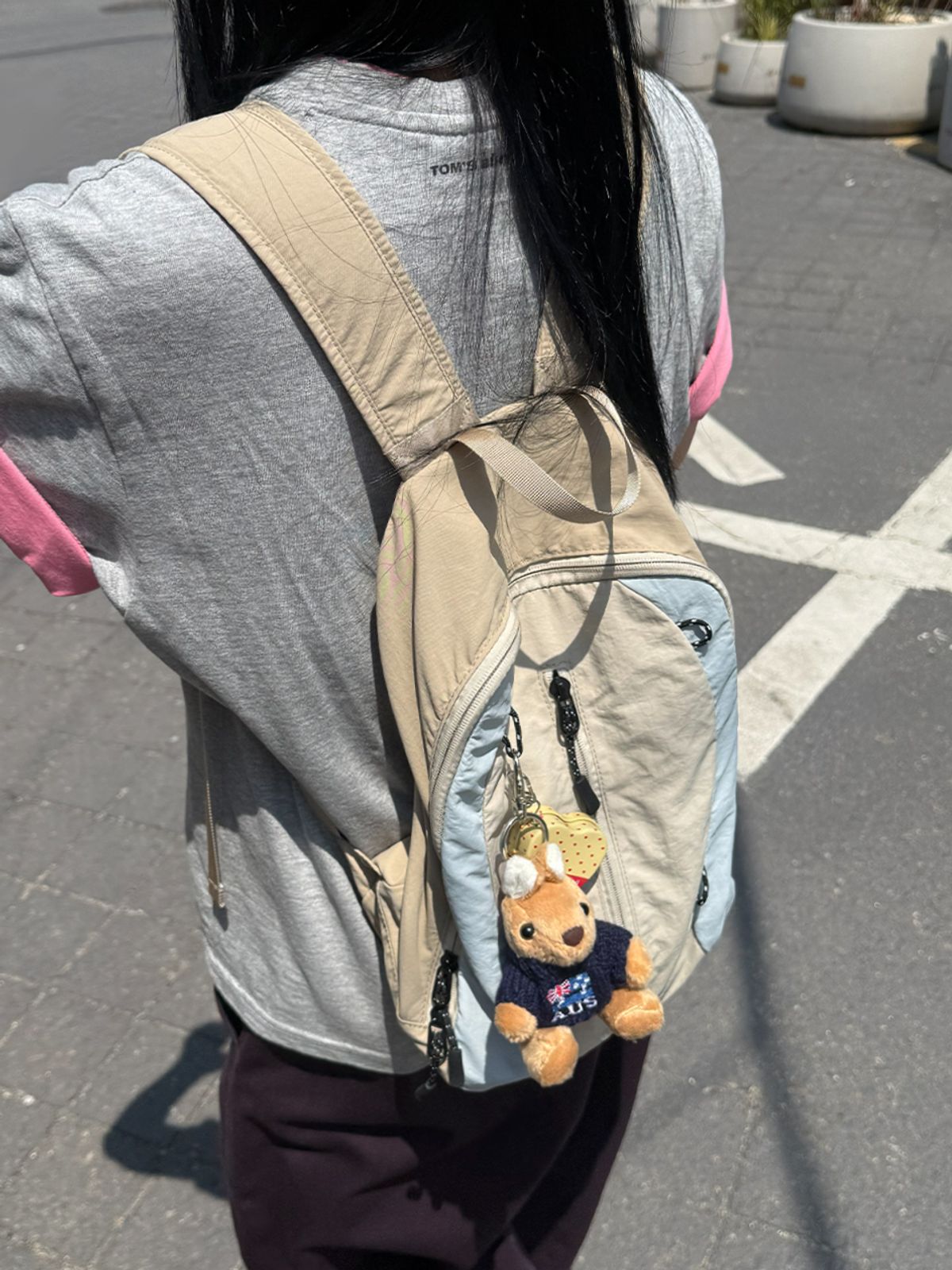 샐볼(SALBOL) 503 LIP LIGHT BACKPACK [BEIGE]