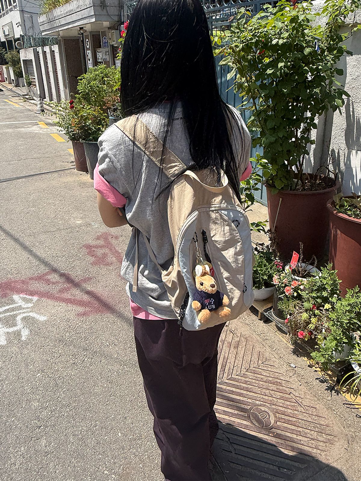 샐볼(SALBOL) 503 LIP LIGHT BACKPACK [BEIGE]