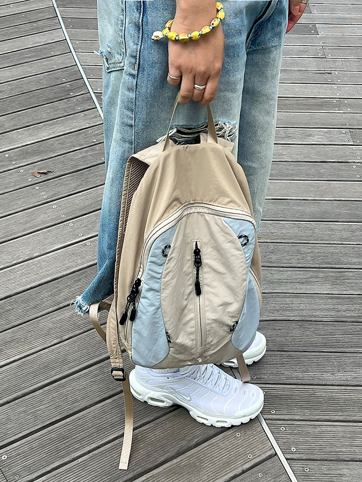 샐볼(SALBOL) 503 LIP LIGHT BACKPACK [BEIGE]