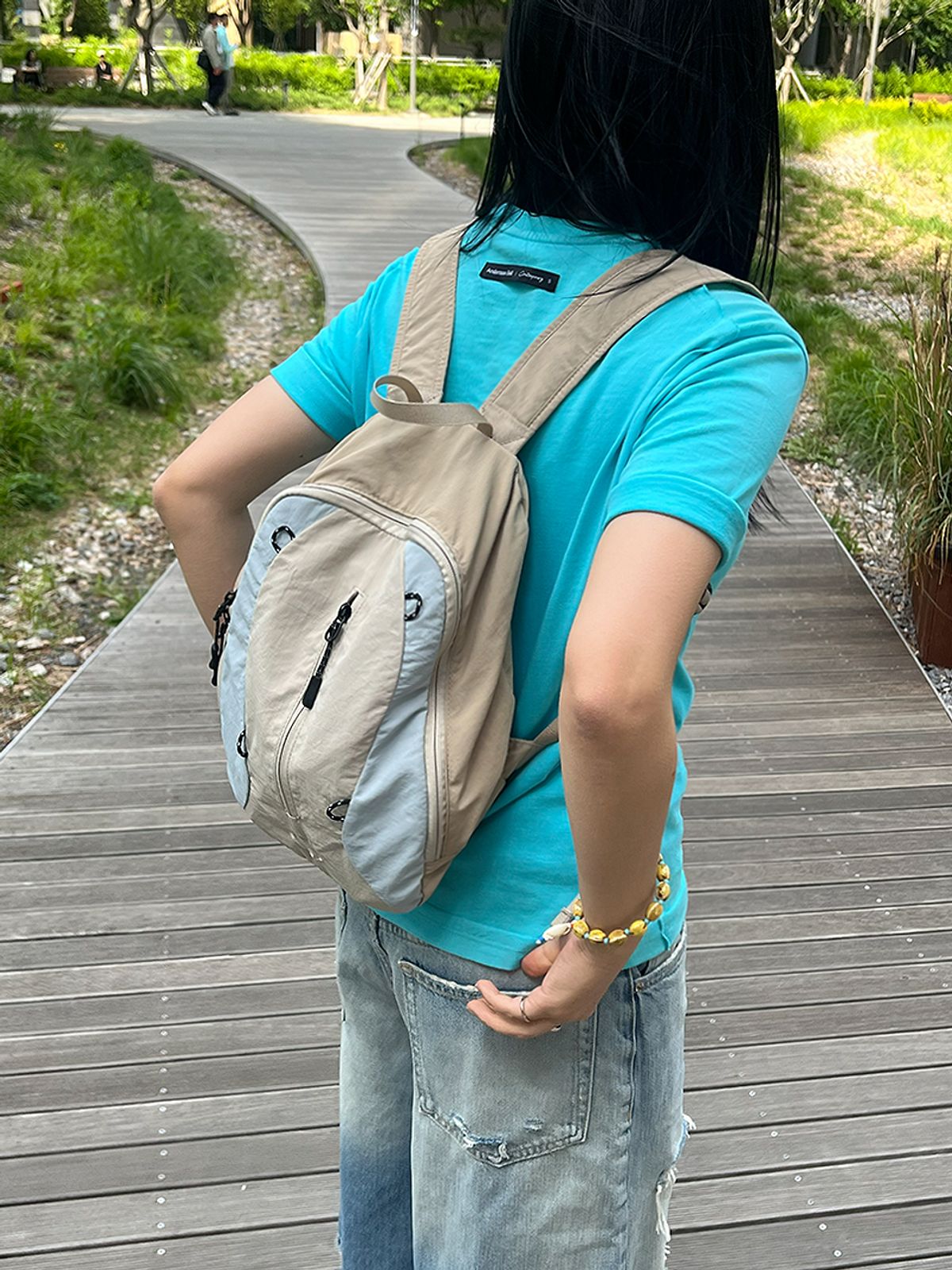 샐볼(SALBOL) 503 LIP LIGHT BACKPACK [BEIGE]