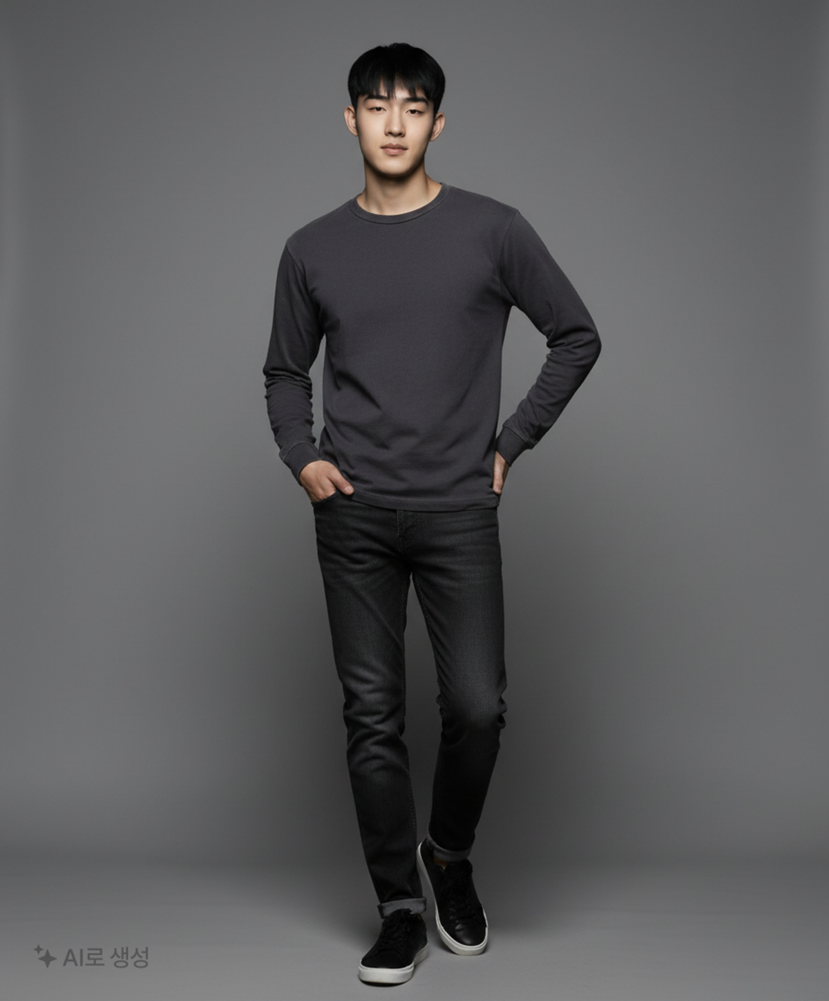 지오다노(GIORDANO) 긴소매 티셔츠 XL