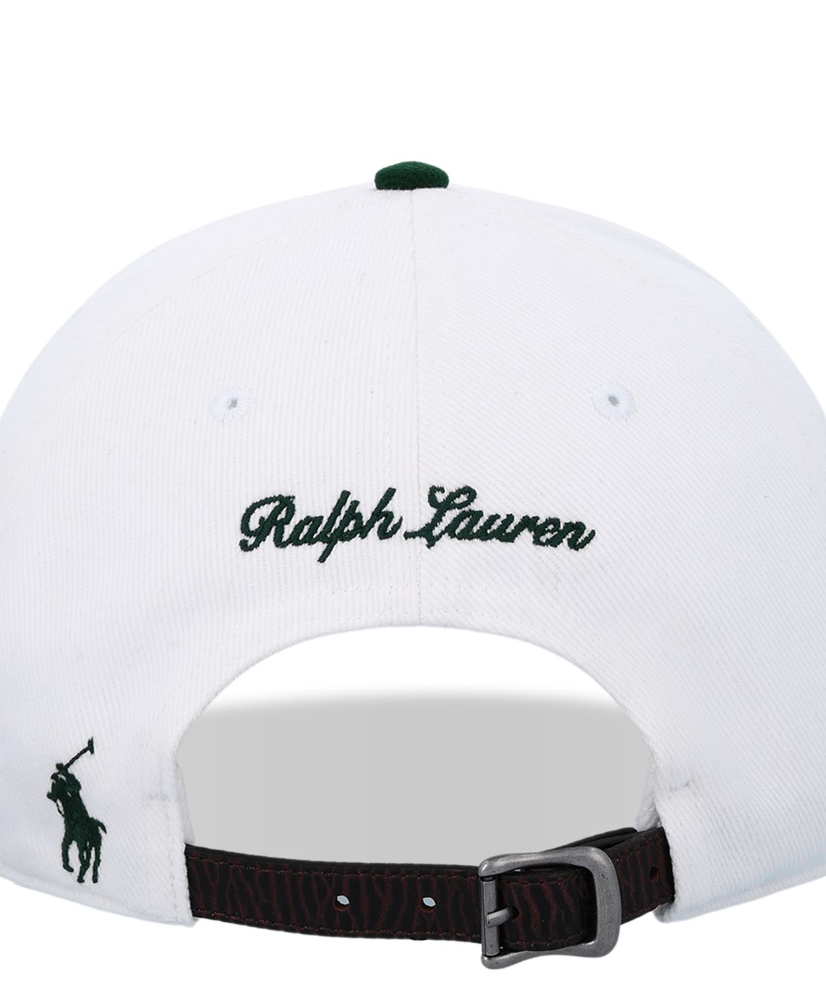 폴로 랄프 로렌(POLO RALPH LAUREN) 윔블던 크레스트 트윌 캡-화이트