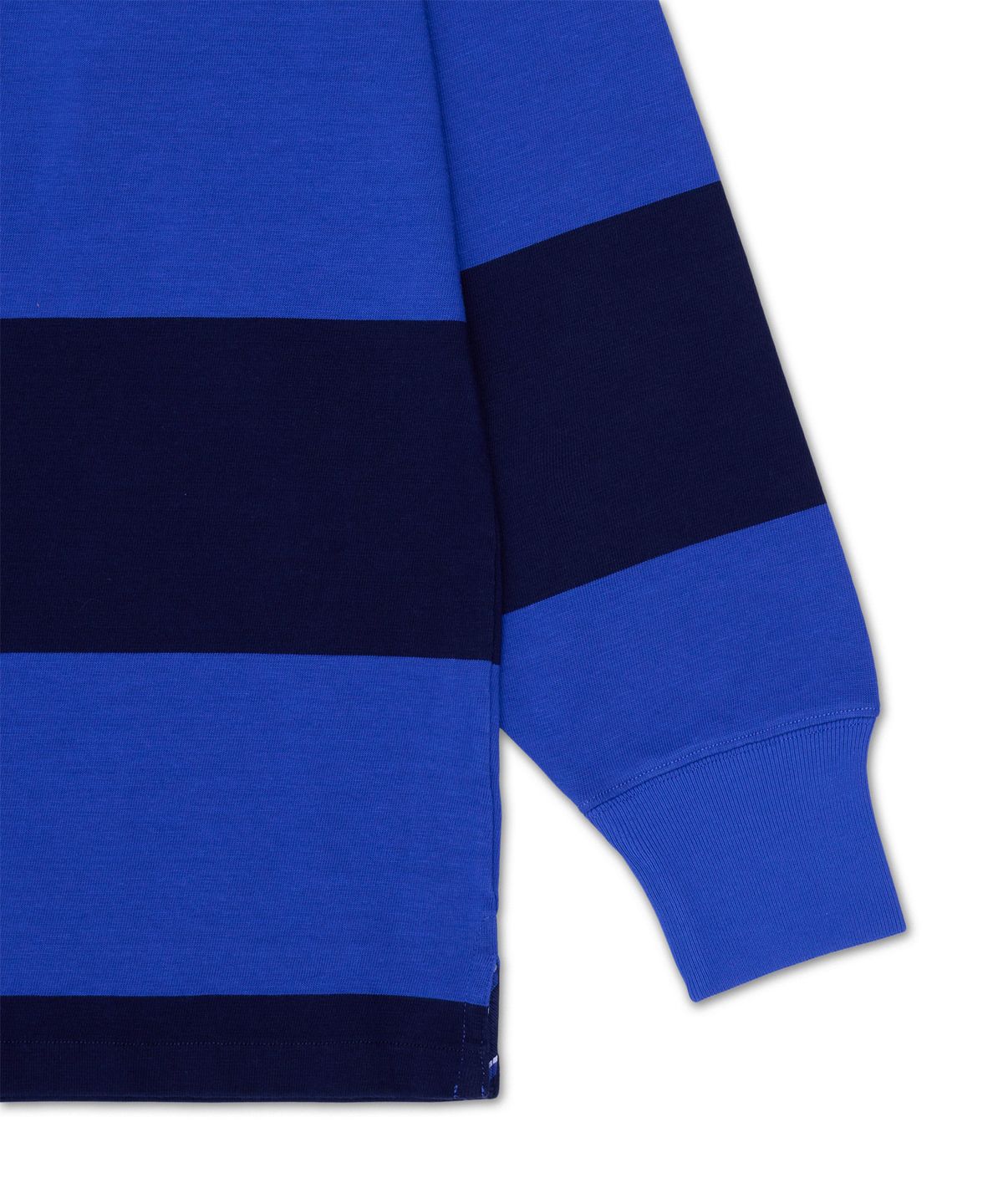 폴로 랄프 로렌(POLO RALPH LAUREN) 윔블던 스트라이프 럭비 셔츠-블루