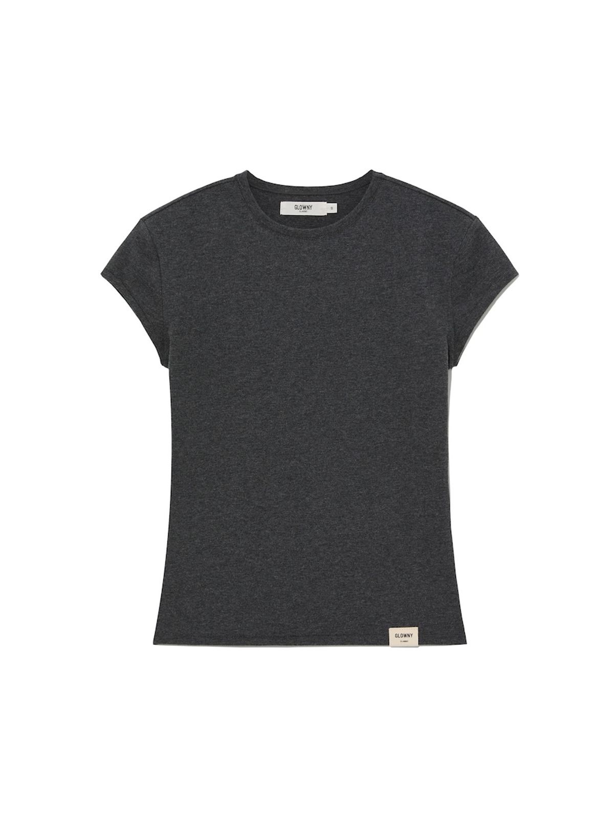 글로니(GLOWNY) G SLIM TEE (CHARCOAL)