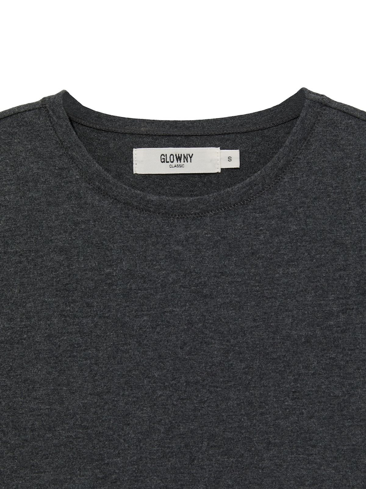 글로니(GLOWNY) G SLIM TEE (CHARCOAL)