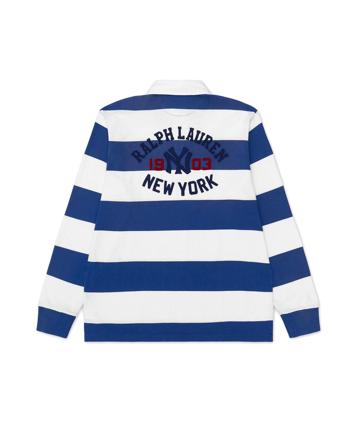 폴로 랄프 로렌(POLO RALPH LAUREN) 폴로 랄프 로렌 양키스 럭비 셔츠-네이비
