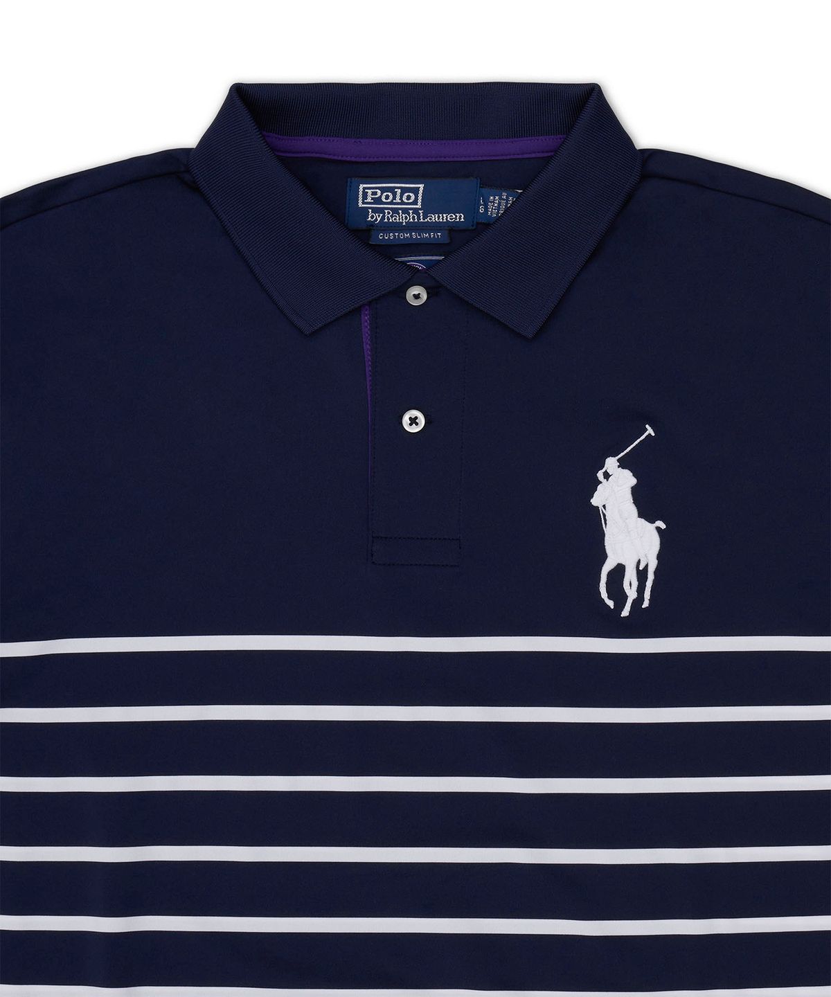 폴로 랄프 로렌(POLO RALPH LAUREN) 윔블던 볼퍼슨 폴로 셔츠-네이비