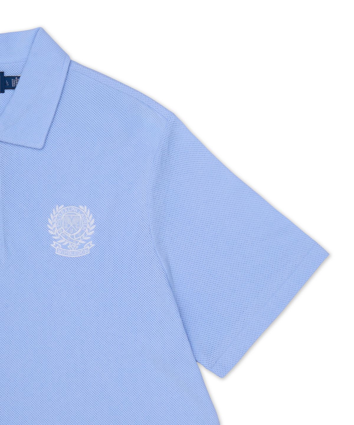 폴로 랄프 로렌(POLO RALPH LAUREN) 윔블던 클래식핏 폴로 셔츠-블루