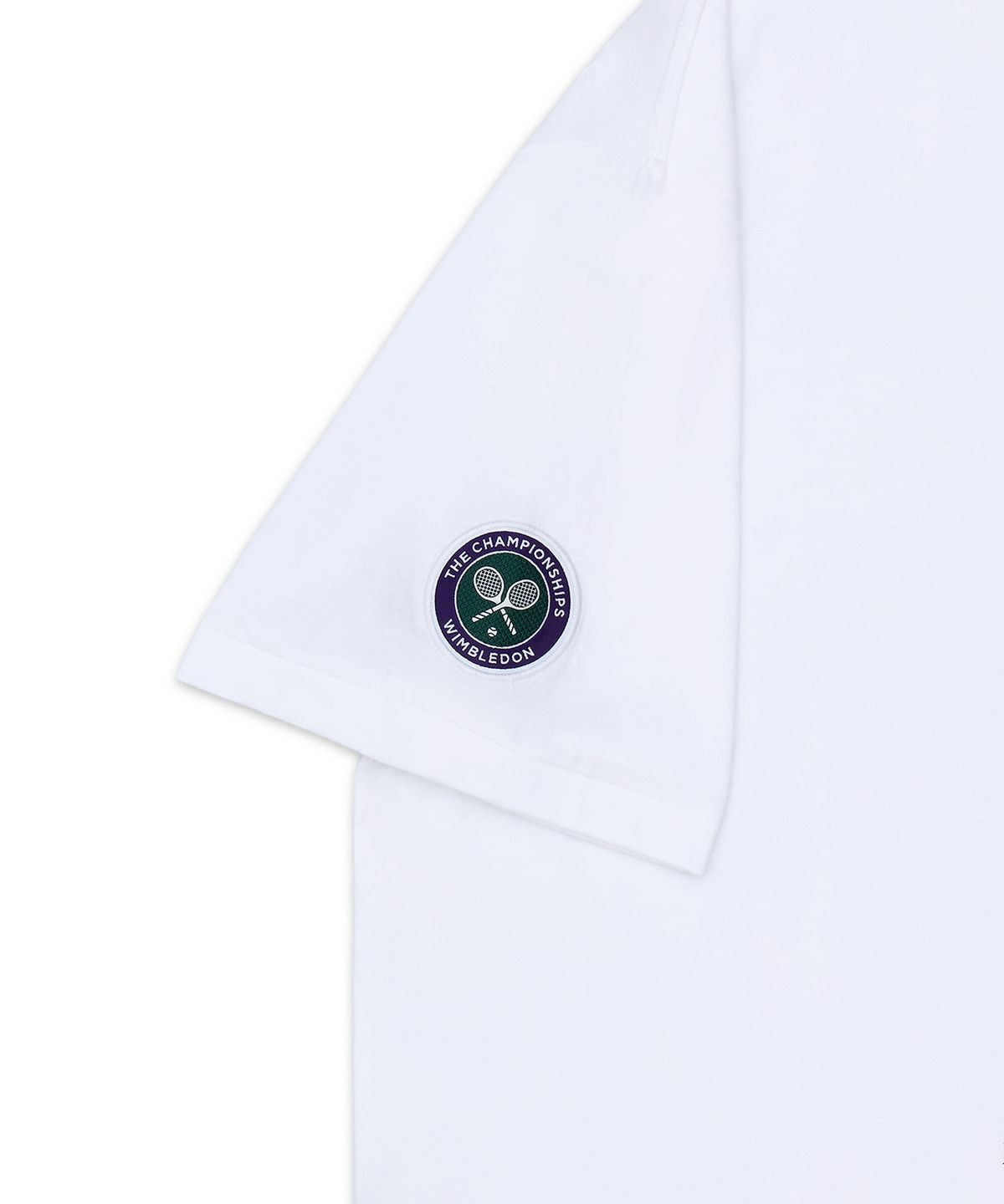 폴로 랄프 로렌(POLO RALPH LAUREN) 윔블던 클래식핏 폴로 베어 티셔츠-화이트