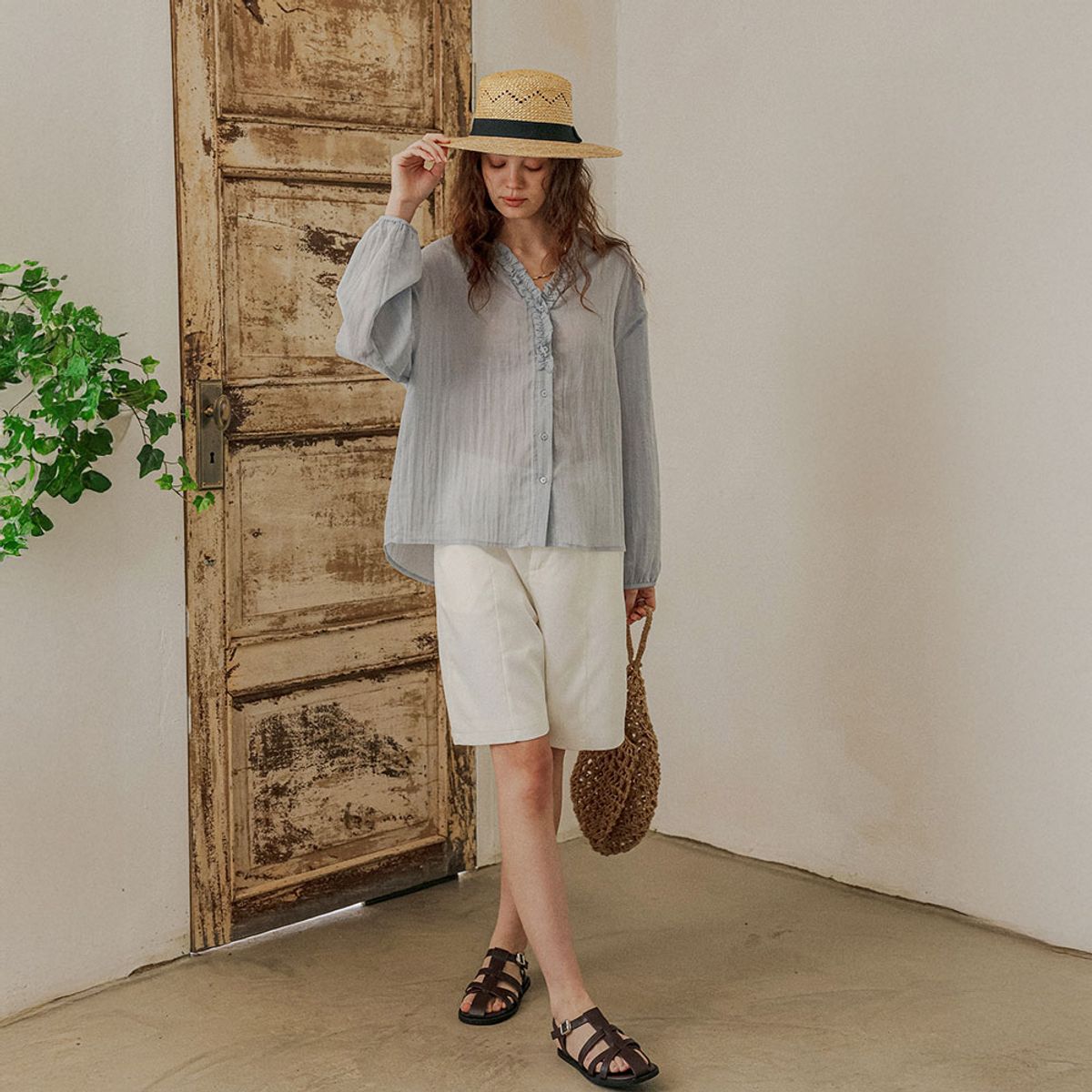 프라우드 마리(PROUD MARY) PM_Daily clean fit pants_WHITE