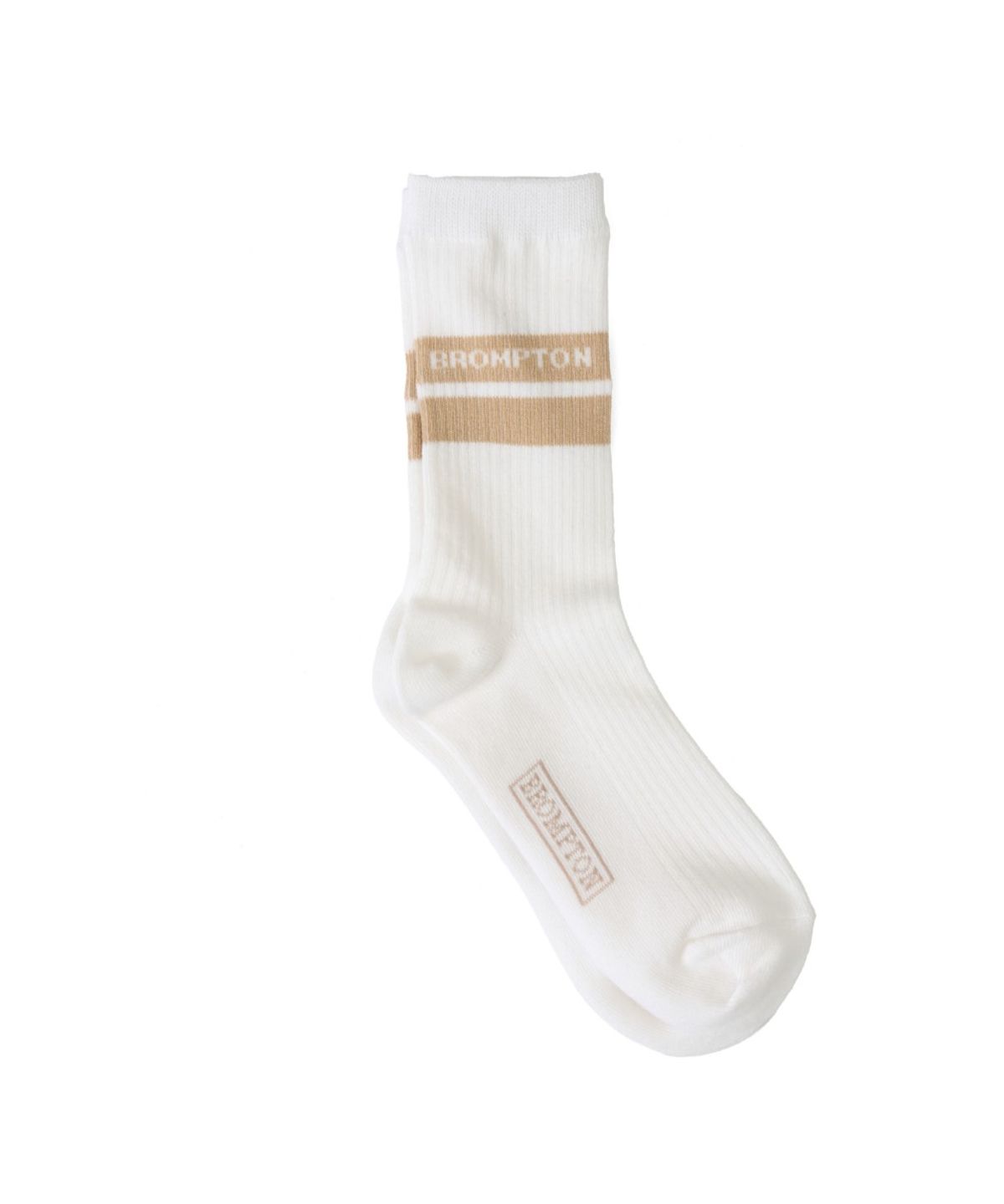 브롬톤 런던(BROMPTON LONDON) STRIPE SOCKS - IVORY (P265ASO101)