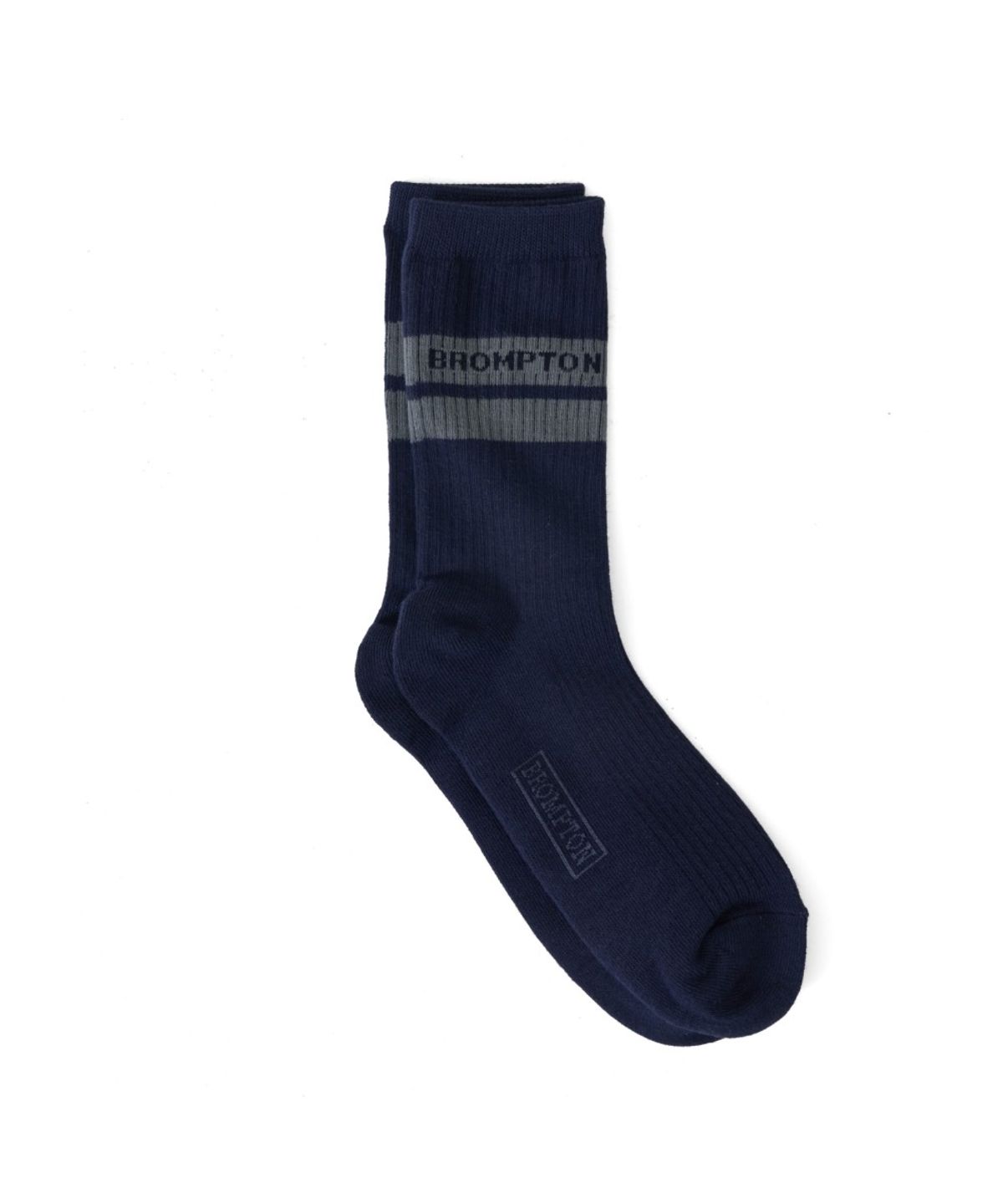 브롬톤 런던(BROMPTON LONDON) STRIPE SOCKS - NAVY (P265ASO101)