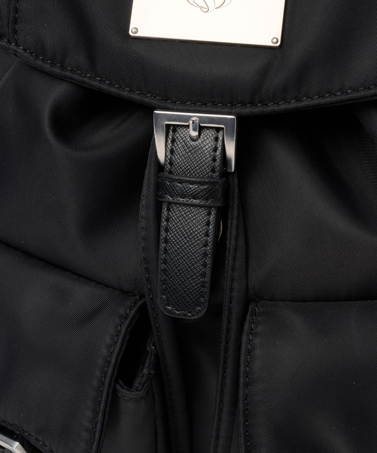 샐볼(SALBOL) SYMBOL NYLON MINI BACKPACK [BLACK]