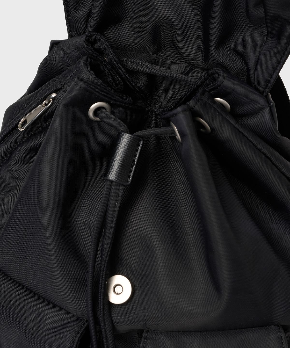 샐볼(SALBOL) SYMBOL NYLON MINI BACKPACK [BLACK]