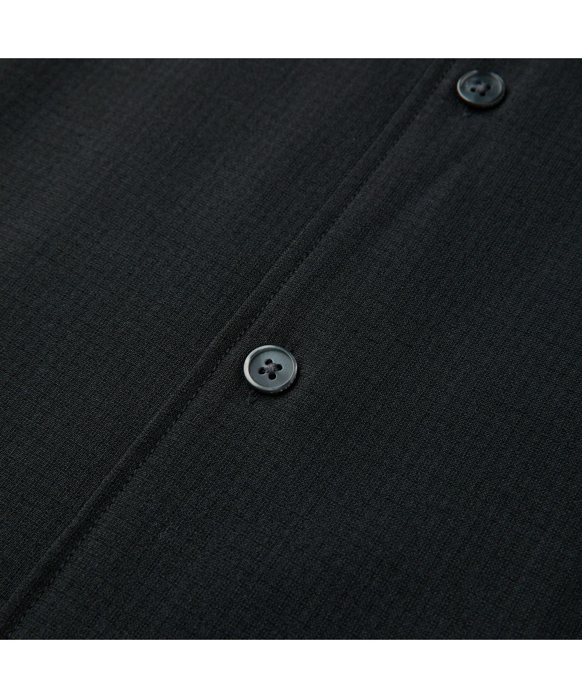 커스텀멜로우(CUSTOMELLOW) [Essentials] Black Regular Fit Half Shirt C9SAM26311BKX