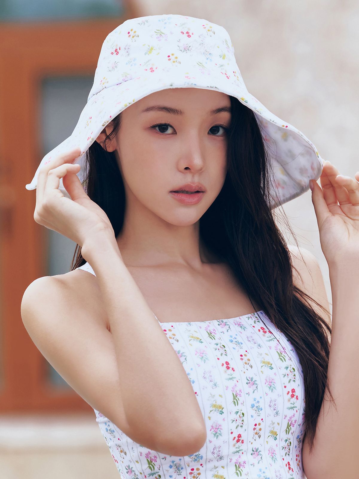 배럴(BARREL) NYBG 와이드 비치햇 아이보리 (B6SUACP051IVR)