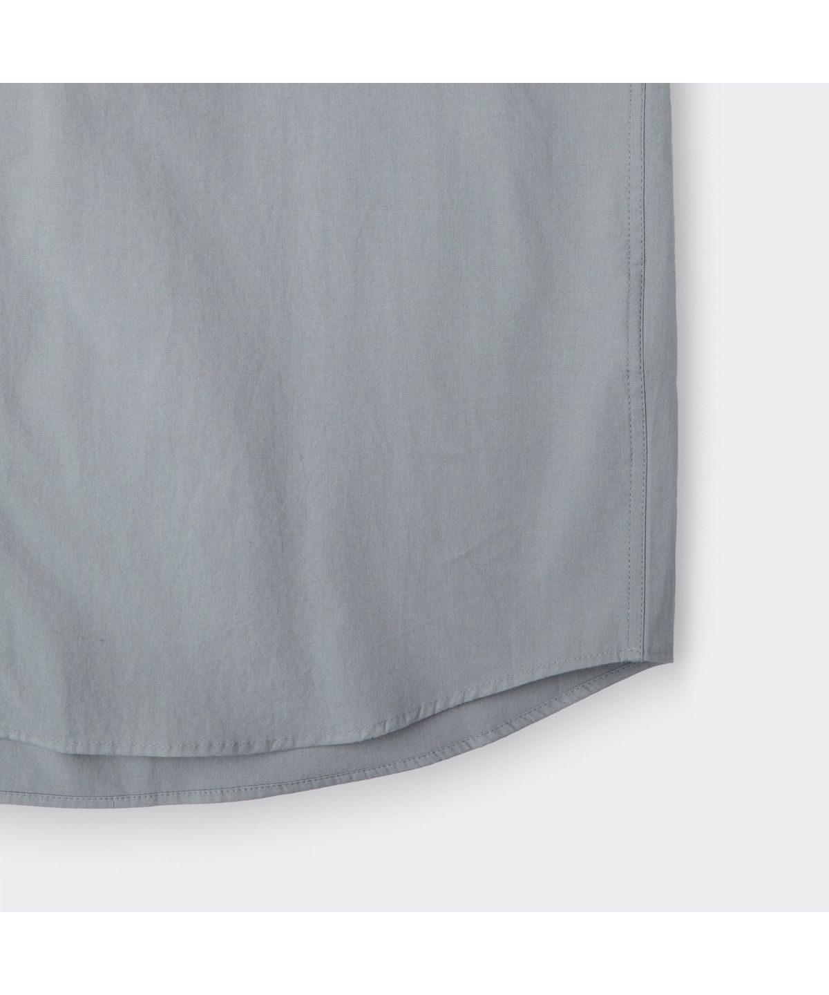 커스텀멜로우(CUSTOMELLOW) [Essentials] Grey Regular Fit Basic Shirt C9SAM26201GYX