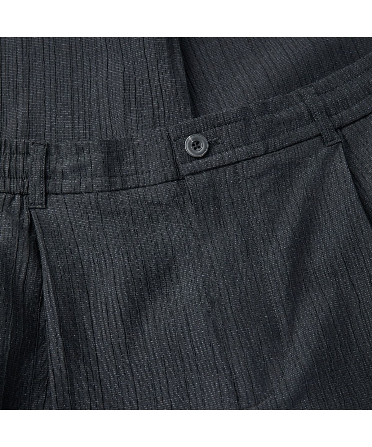 커스텀멜로우(CUSTOMELLOW) Navy Loose Fit Tucked Pleats Pants CWPAM26432NYD