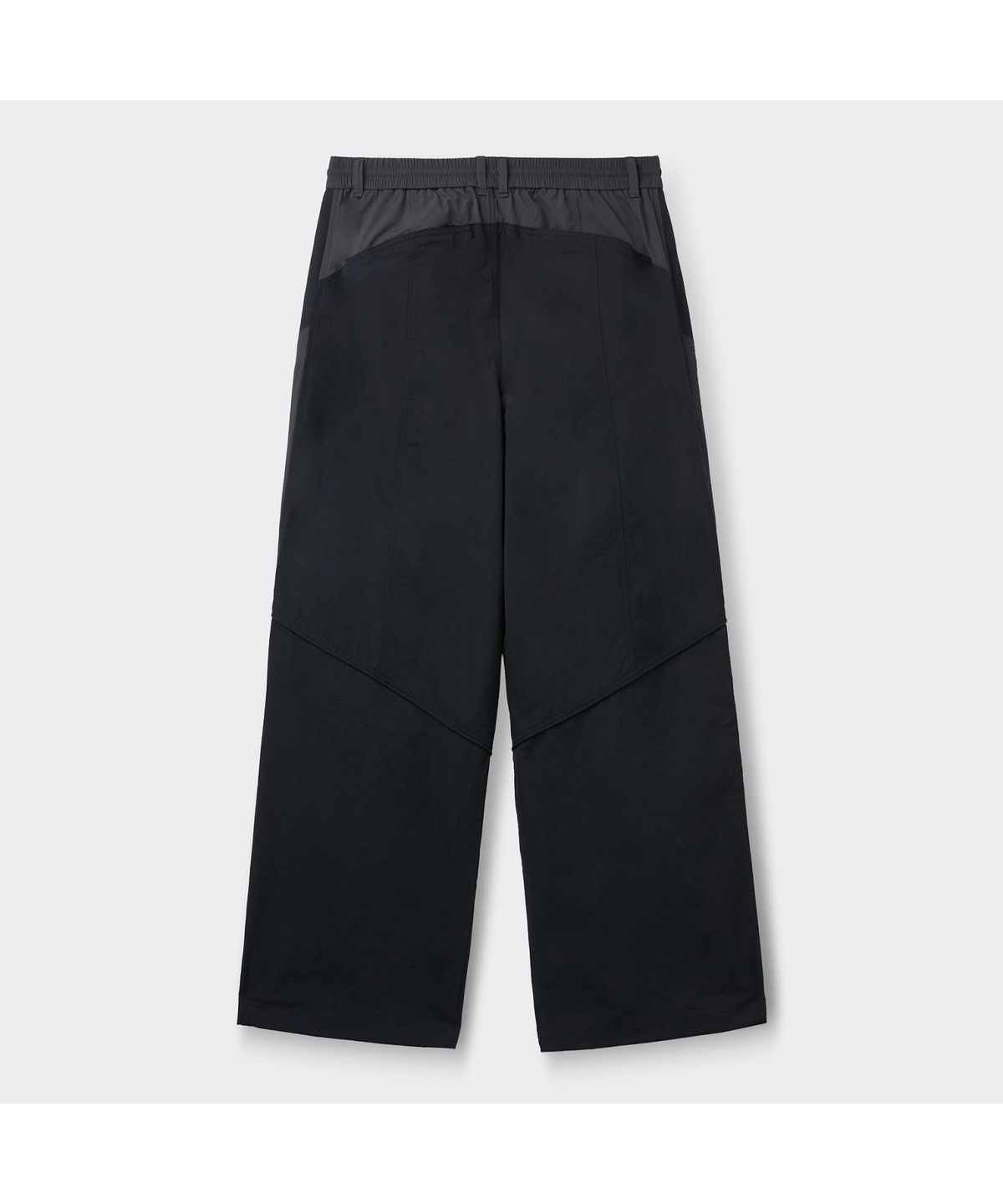 커스텀멜로우(CUSTOMELLOW) Black Incision Parachute Pants CWPAM26352BKX