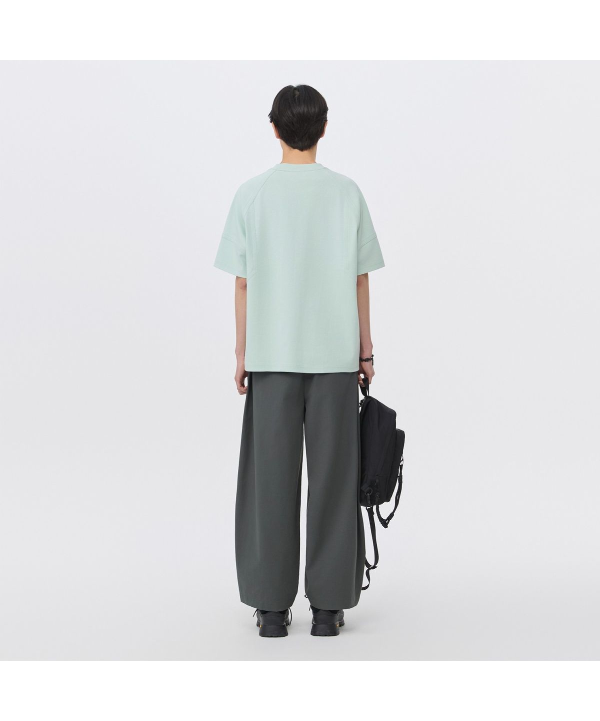 커스텀멜로우(CUSTOMELLOW) Khaki Volume Cotton Pants CWPAM26343KHX