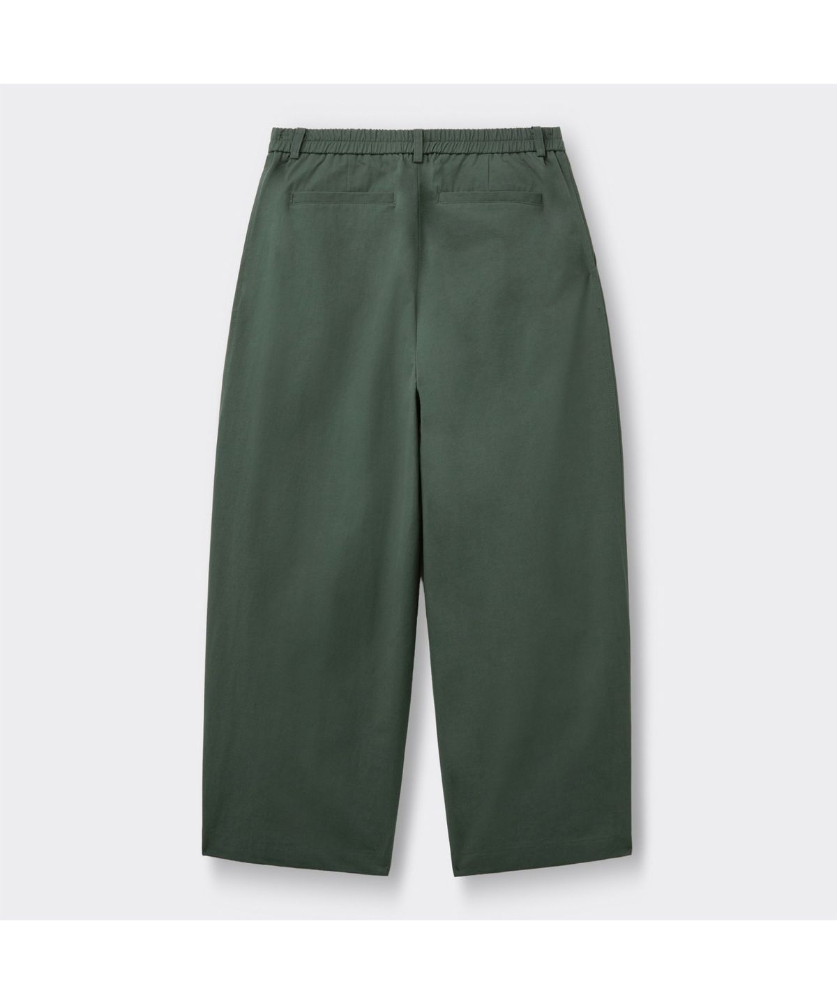 커스텀멜로우(CUSTOMELLOW) Khaki Volume Cotton Pants CWPAM26343KHX