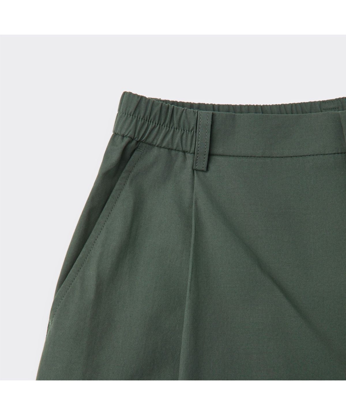 커스텀멜로우(CUSTOMELLOW) Khaki Volume Cotton Pants CWPAM26343KHX