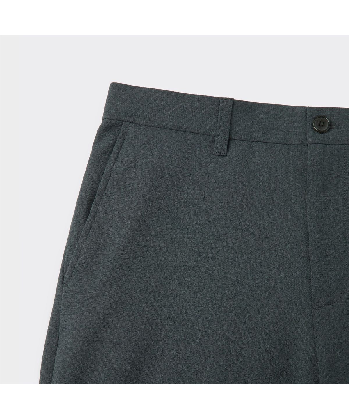 커스텀멜로우(CUSTOMELLOW) [Essentials] Grey Loose Fit Setup Pants C9PAM26421GYD