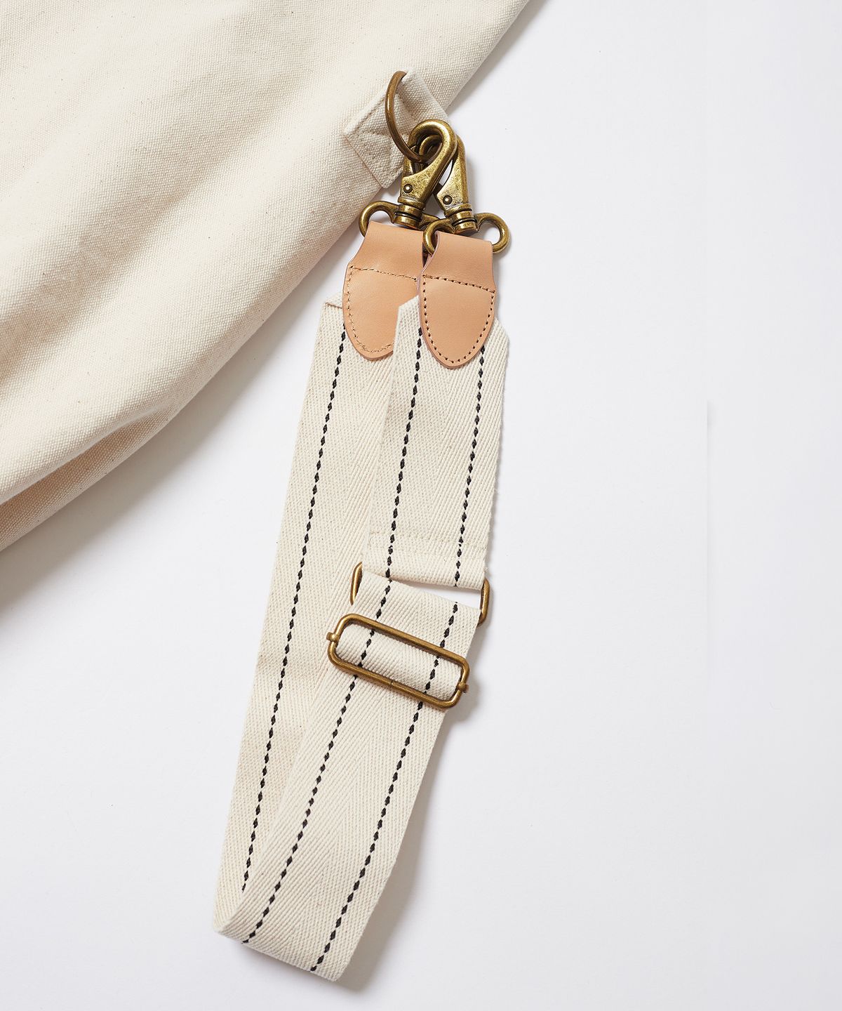에스파이(ESFAI) [MOSAWON X ESFAI] 2-WAY CANVAS BAG (ECRU)