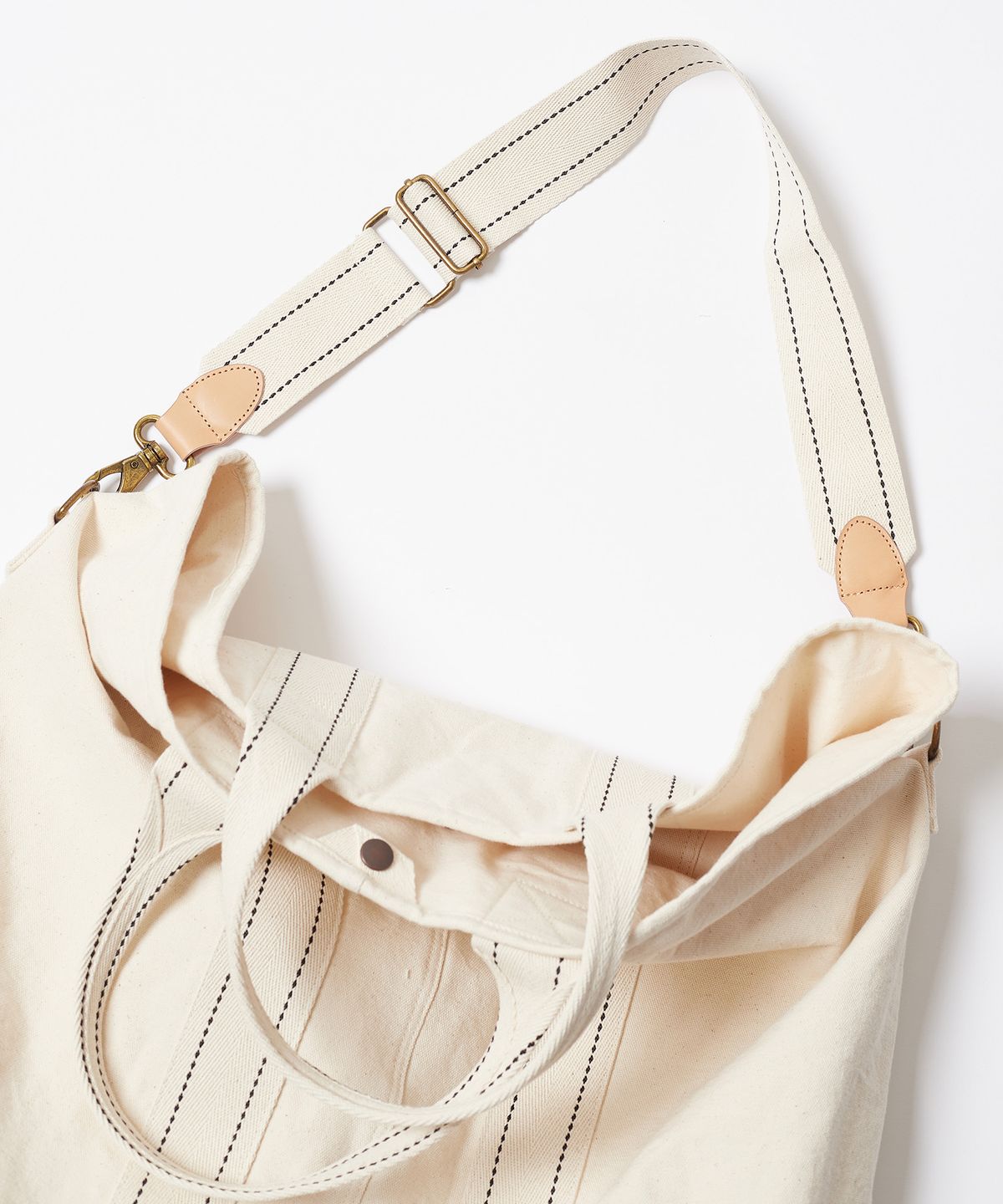 에스파이(ESFAI) [MOSAWON X ESFAI] 2-WAY CANVAS BAG (ECRU)