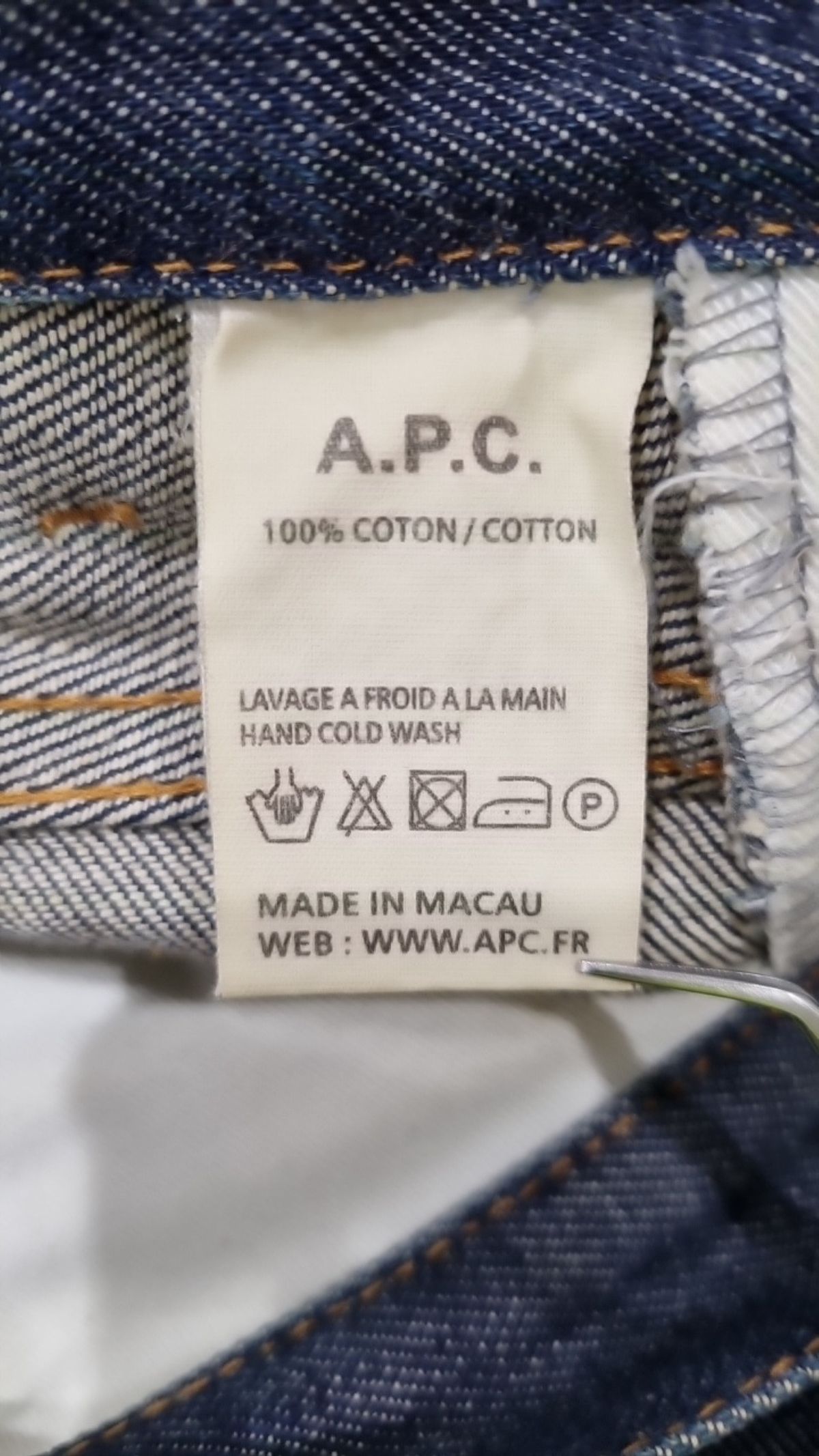 아페쎄(A.P.C.) 청/데님 팬츠 29