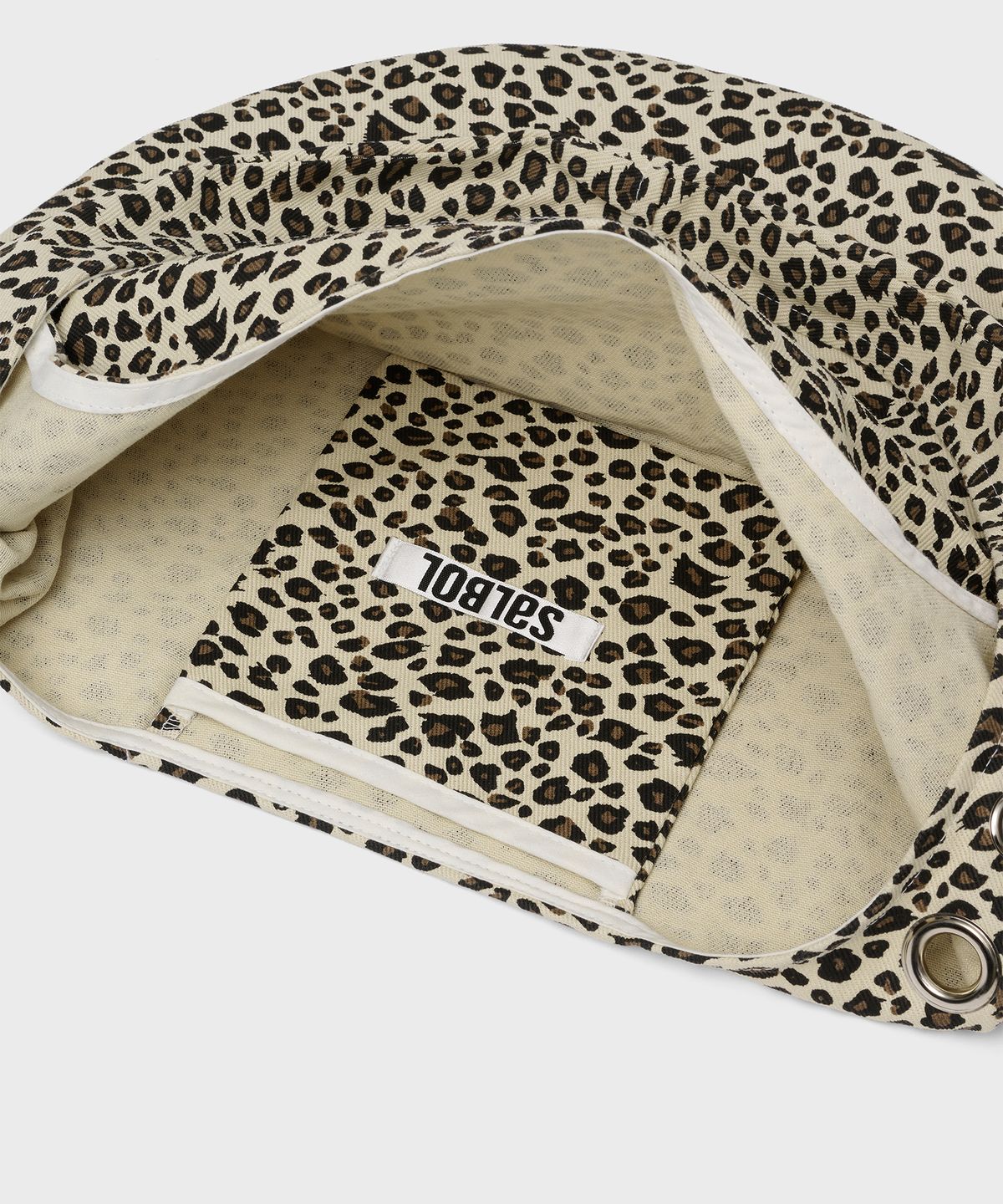 샐볼(SALBOL) FIG LEOPARD BAG [BEIGE]