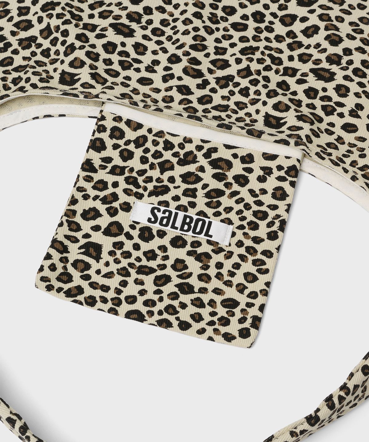 샐볼(SALBOL) FIG LEOPARD BAG [BEIGE]