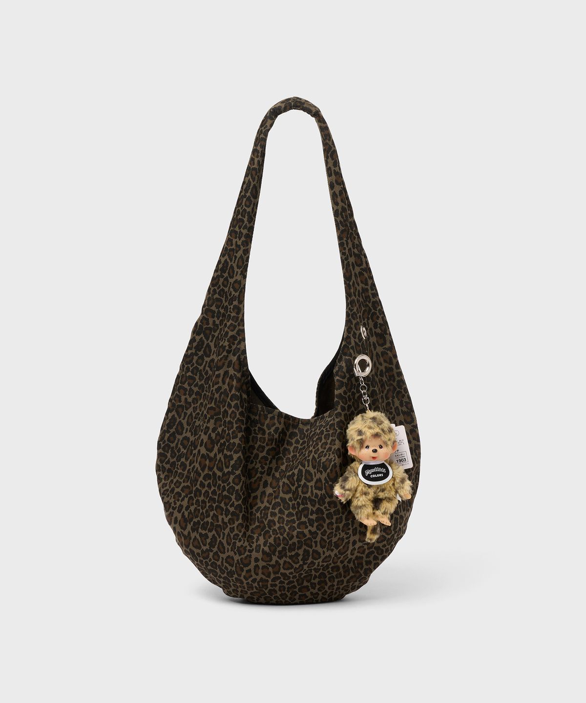 샐볼(SALBOL) FIG LEOPARD BAG [BROWN]