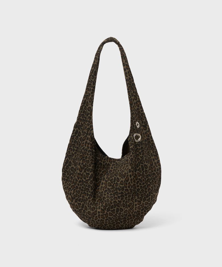 FIG LEOPARD BAG [BROWN]