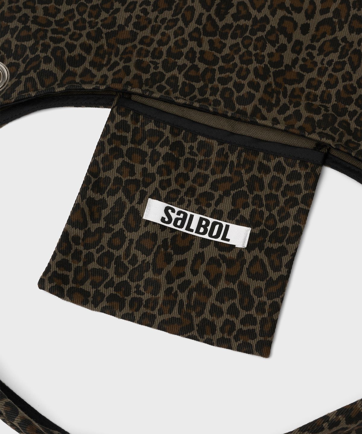 샐볼(SALBOL) FIG LEOPARD BAG [BROWN]