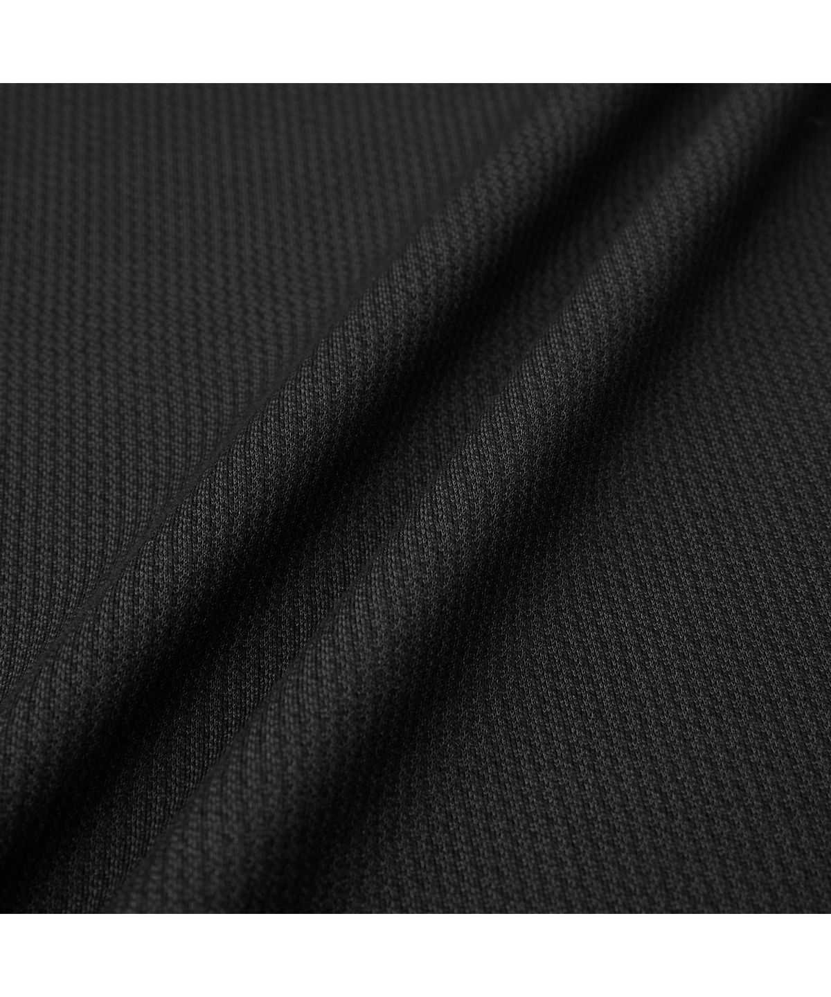 커스텀멜로우(CUSTOMELLOW) [Essentials] Black Woven Polo C9TAM26511BKX